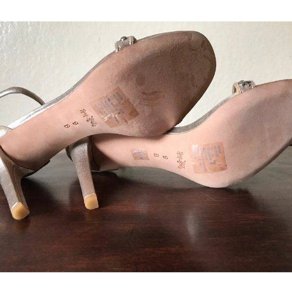 Coach dusted Nude heels size 9 - Picture 6 of 6